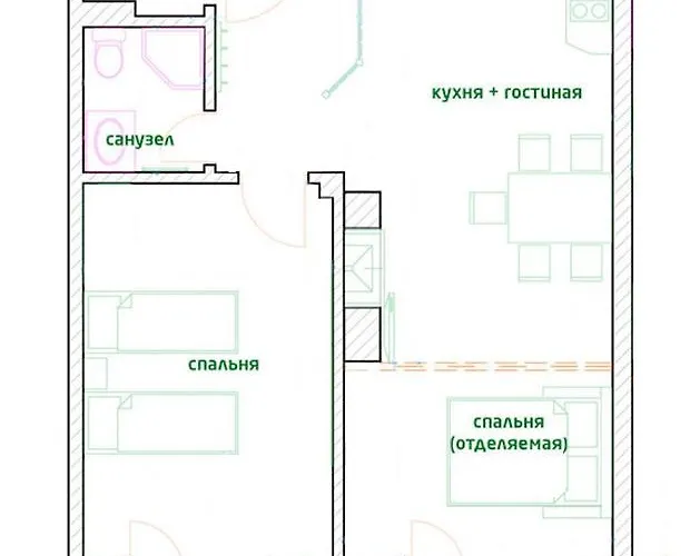 Lägenhet Banskodom Bansko